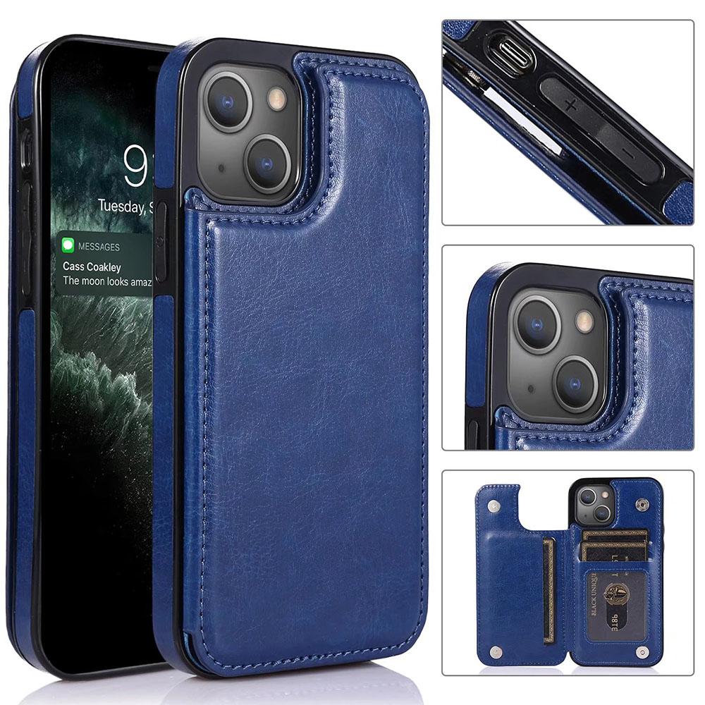 PU kožené magnetické flipové pouzdro na peněženku pro iPhone 15 14 13 12 11 Pro Max XR XS MAX SE2020 Samsung S23 S22 S21 Note 20 Ultra S20 Plus S20 FE A13 A53 A14