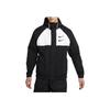 Nike Swoosh Dobbeltkrok Vindtett Sportsvevd Hettejakke Herrejakker Svart DJ9647-011