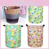 Foldable Clothes Basket With Waterproof Eva For Kids Playroom Storage Characters Included