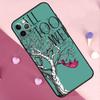 All Too Well Short Film Book Phone Case For iPhone 17 Pro Max 17 Air 11 14 15 16 Pro Max Plus 12 13 Mini 16e Back Cover