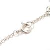 Great TIFFANY&Co. Bracelet Open Heart 5P Silver SV925 Women Used