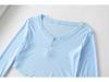 Trendy Women's High Waist Crop Top with Thin Long Sleeves - Summer Sunscreen Top