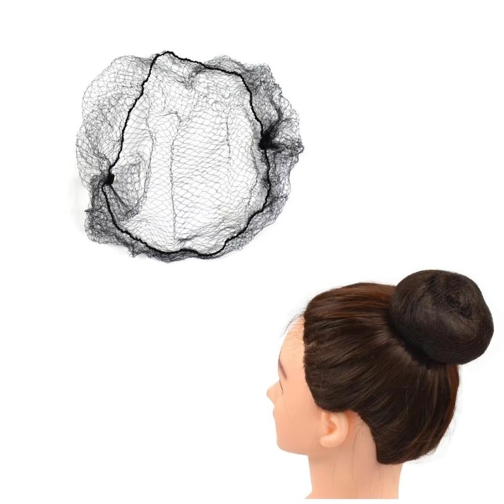 Curly Wavy Hair Nets Scrunchie Set Black Hair Styling Accessories Hairstyle Hairpins Kit Wedding