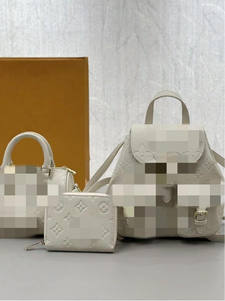 Leichter Mehrzweck-Rucksack/Handtasche mit Doppel- und Einzel-Schultergurten