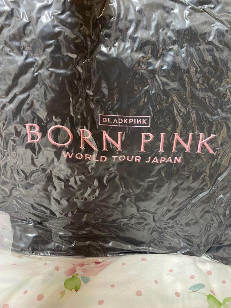 [USED] BLACKPINK Premium Seat Goods Silver Tape Black Pink