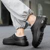 Fashion Men's Casual Shoes Women's Chef Shoes Autumn Winter Warm Round Toe Water-proof Kitchen Slipper Non-slip House Plush Slippers
