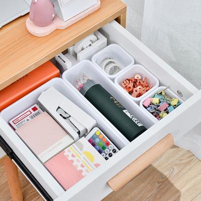 8 Adet/Takım Çekmece Saklama Kutuları 3 Boyutlu Sınıflandırma Saklama Düzenleyici Kasa Seti Makyaj Saklama Kutuları Yatak Odası Mutfak Ofis Tuvalet Düzenleyici Tepsiler