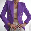 Women's Fashion Casual Long Sleeve Blazers - Spring Autumn Office Jacket Outerwear Coat Clothes