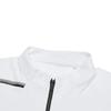 FILA Stand Collar Half Zip Knit Long Sleeve T-Shirt Men Tops Jade-White A11M515210FWT