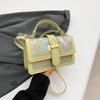 2025 New Fashion Embroidered Shoulder Small Square Bag Beautiful Hand Carry Messenger Bag