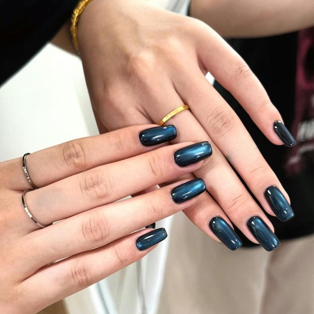 Handmade High-End Flash Diamond Nails: Boost Skin Glow with Pure Desire Style