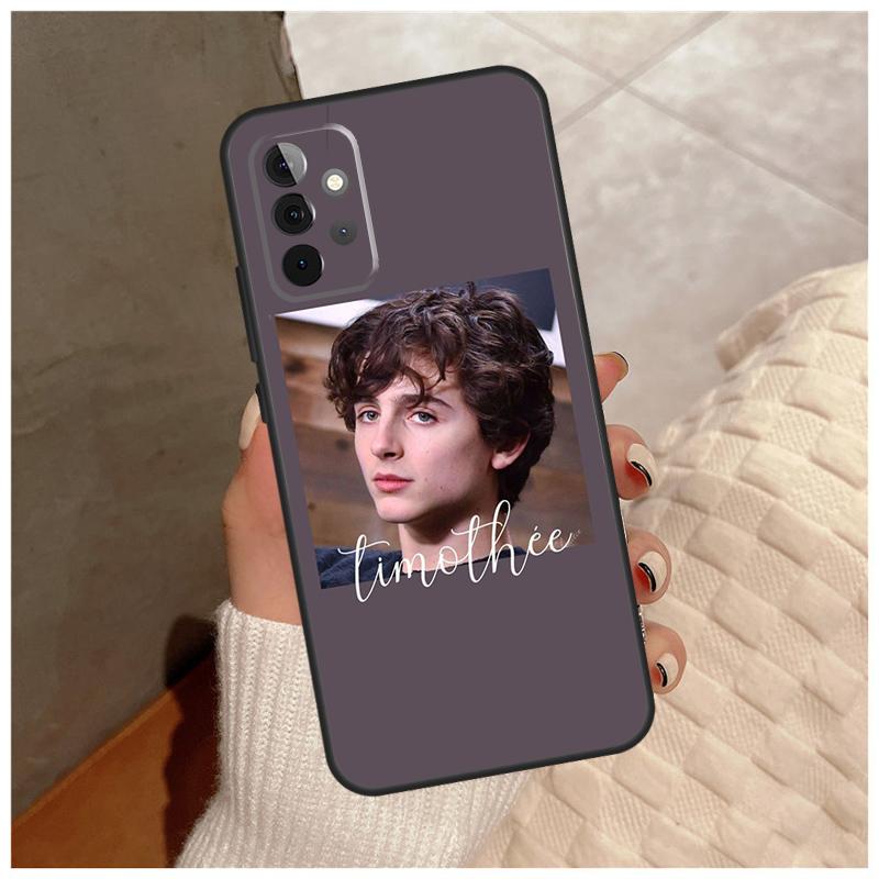 Timothee Chalamet For Samsung Galaxy A13 A33 A53 A34 A54 A14 A15 A16 A26 A36 A56 A12 A32 A52 A06 A35 A55 Case