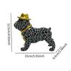 Fransk Bulldog Staty Djur Skulptur Konst Hantverk Samlarobjekt Kreativ Hund Figur Bordsskiva