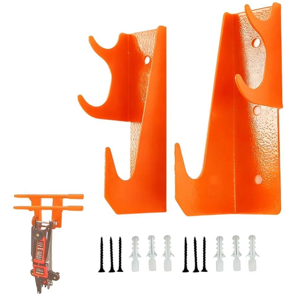 2 szt. Konstrukcja z podwójnym hakiem Stojak uniwersalny do przechowywania podnośnika Stojak hydrauliczny Podpora Samochód Ciężarówka