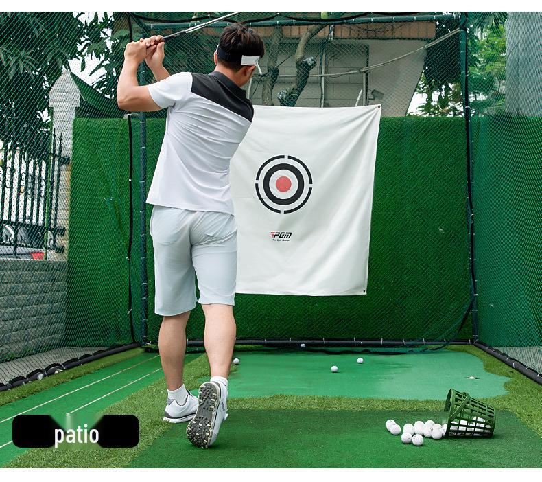 PGM Golf Ball Retriever and Basket - 50 Ball Capacity for Practice Range Use