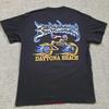 BIKE WEEK T Shirt Unisexs Large Black 2013 Daytona Beach Joe Cool Motorcycle Biker Vintage Washed Stylish Homme Versatile