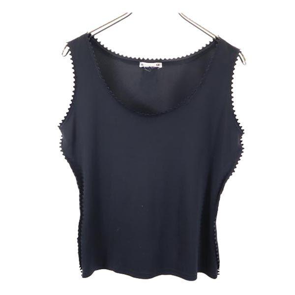 ISSEY MIYAKE Made In Japan No Sleeve Tank Top M Black Series Women Used