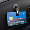 2pcs Fixing Tools Suction Cup Plastic Car Window Mount Suction Clip Bill Holder Card Clamp for Car Towel Ticket