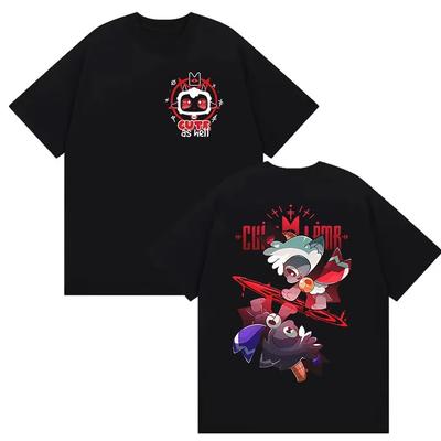 2026 Game Cult of The Lamb Graphic T Shirt Unisex Womens Vintage Harajuku Clothing Tshirts Casual Pure Cotton Vintage Tshirt