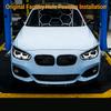 Front Bumper Kidney Grille Racing Grills For BMW 1 Series F20 F21 2015-2019 Replacement Single Double Slat Glossy Black Grilles