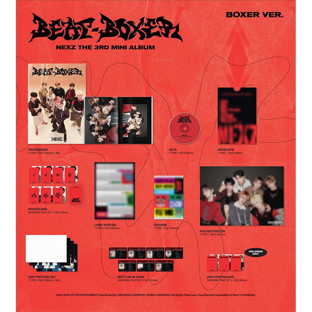[Pre-order] NEXZ - Beat-Boxer (Standard ver.)