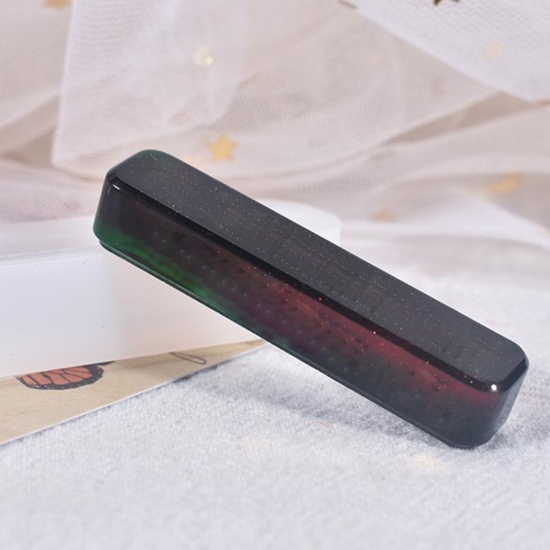 Handicrafts Earrings Eardrop Danglers Crystal Epoxy Mold Long Strip Necklace Silicone Mold Keychain Pendant Casting Mold