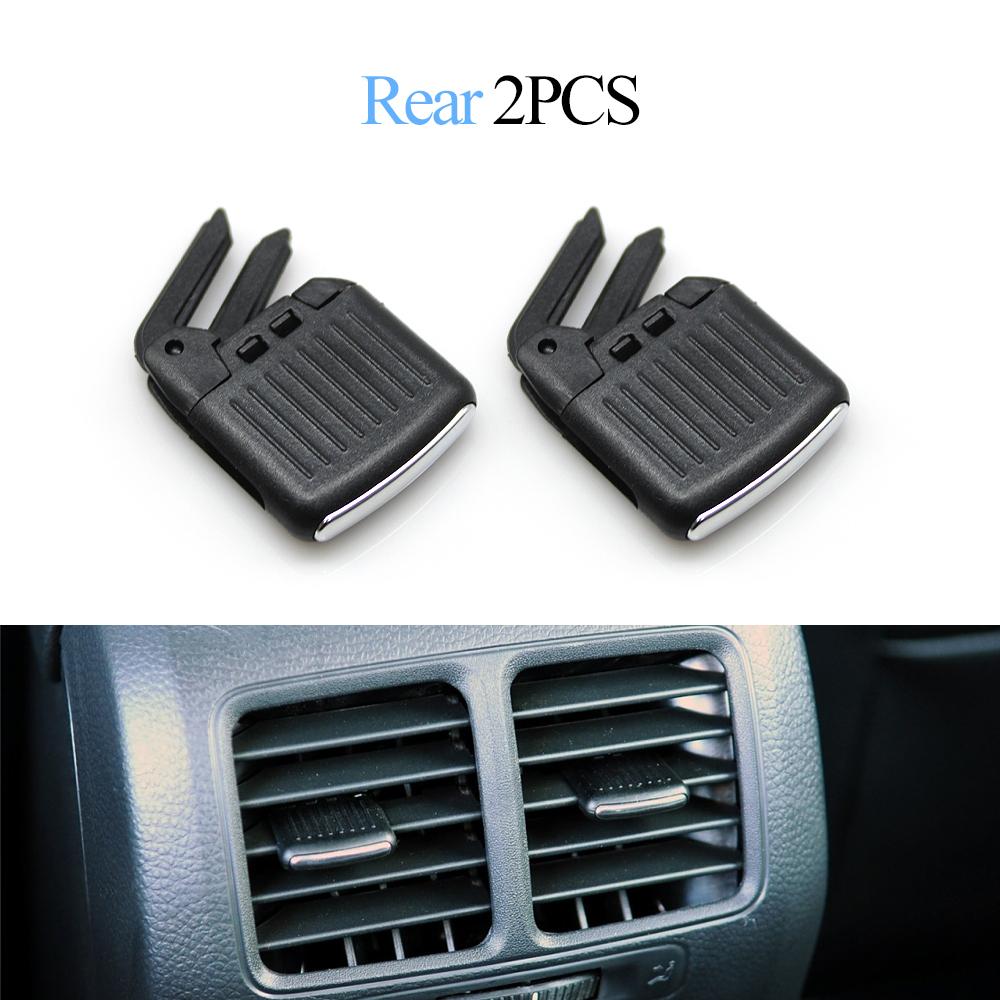 Car Dash Front Rear Air Conditioner AC Vent Grille Outlet Tab Clip Slider For Volkswagen Golf 6 Sagitar Jetta 5KD819703