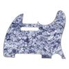 Acoustic Guitar Pickguard PVC Durable Electric Guitar Anti Scratch for TL Guard Plate GQ232 Gray Pearl