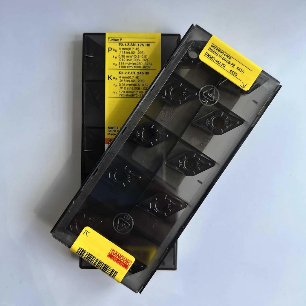 Original Sandvik / DNMG150608-PR 4425  / CNC lathe carbide blade 10 PCS