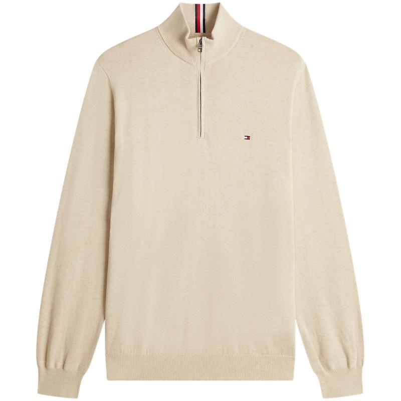 Tommy Hilfiger Mock Neck Cotton Sweater 78J9329