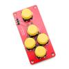 Ad Tastatur Simuliert Fünf-Tasten-Modul Analoger Knopf Für Arduino Sensor-Erweiterungsplatine