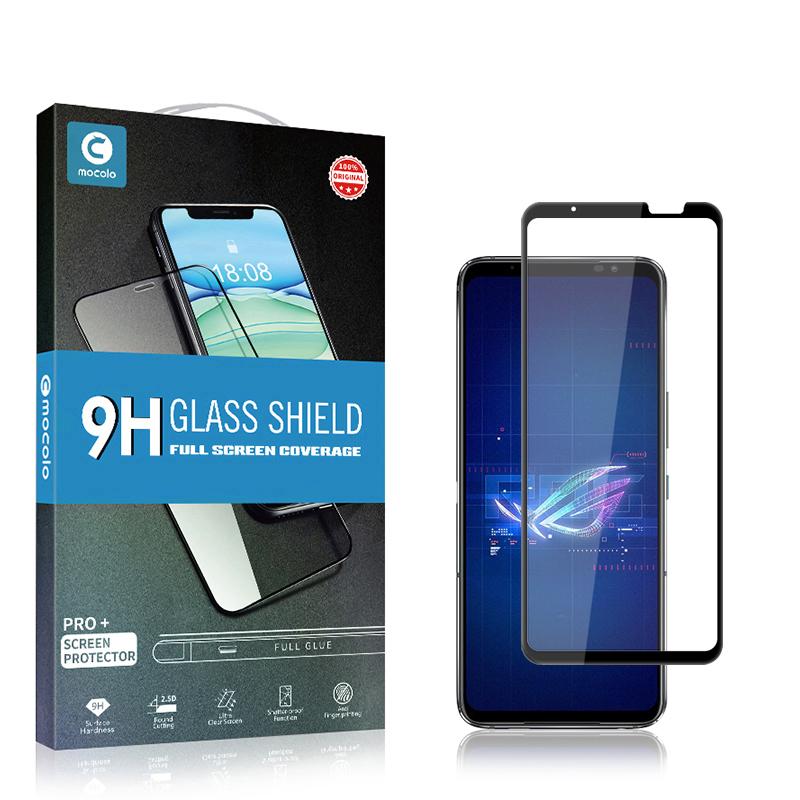 MOCOLO For Asus ROG Phone 6 5G Secondary Hardening Film Silk Printing Tempered Glass Full Screen Protector