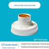 Motion-Sensing Infrared LED Lamp Holder with Adjustable E27 Base for Corridors