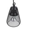 Reptile Heater Lamp Anti Scald Mesh Cage Lampshade Cover for Turtles Chicks Lizard Snake US Plug