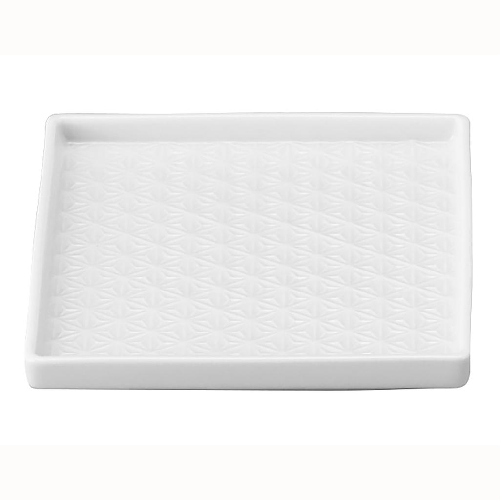 Yamaka Shoten POTTERY Square Celebration 14 X 14 X Japanese Dishwasher and Microwave Mino Made In Hemp Leaf "ODA Kissho" Plate, Plate, 1.8 Cm,