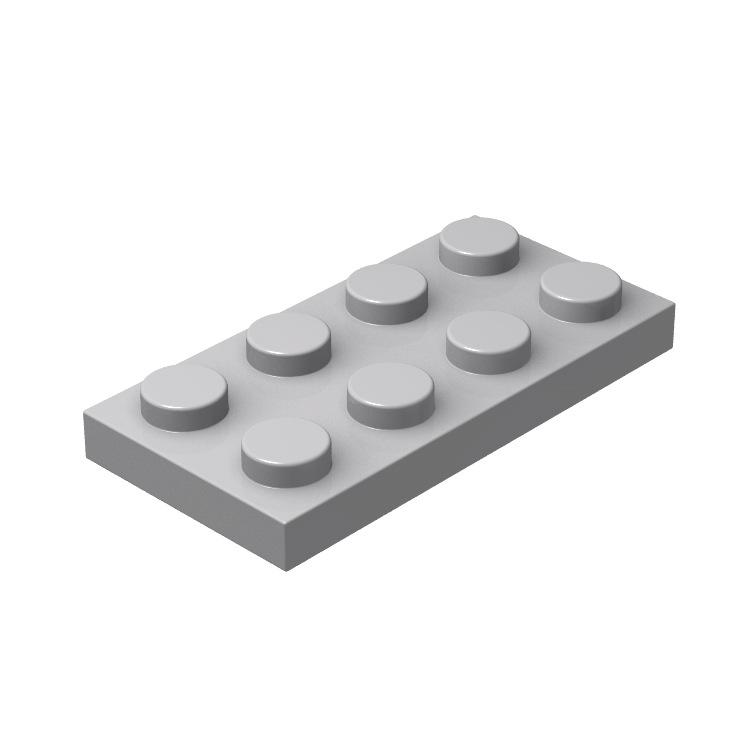MOC 3020 Assembles Particles  Accessories Components 2x4 Normal Board 20PCS Bricks Colorful Building Blocks Educational Toy City