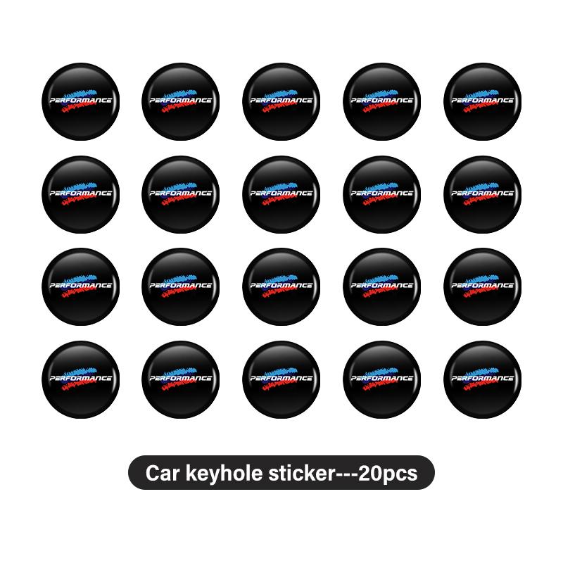 Para BMW Estilo de Coche Cerradura Ojo de Llave Pegatinas Antibloqueo Decoración Accesorio G30 G20 M3 M5 E91 E92 E93 E36 E70 X3 X4 X5 X1 E39