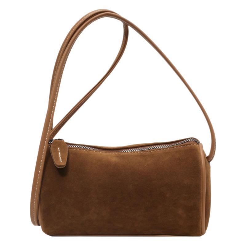 This Year's Popular Bags Are Versatile In Autumn and Winter 2025 New Niche Design Messenger Bags Women's Matte Cylinder Bags