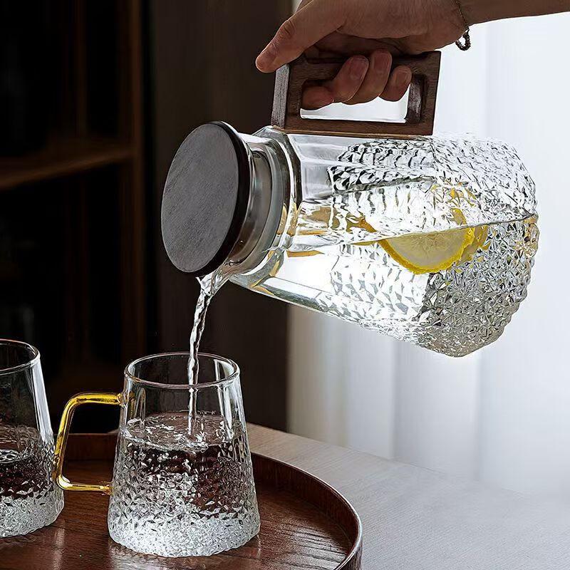 Mr. Jian Heat-Resistant Glass Pitcher