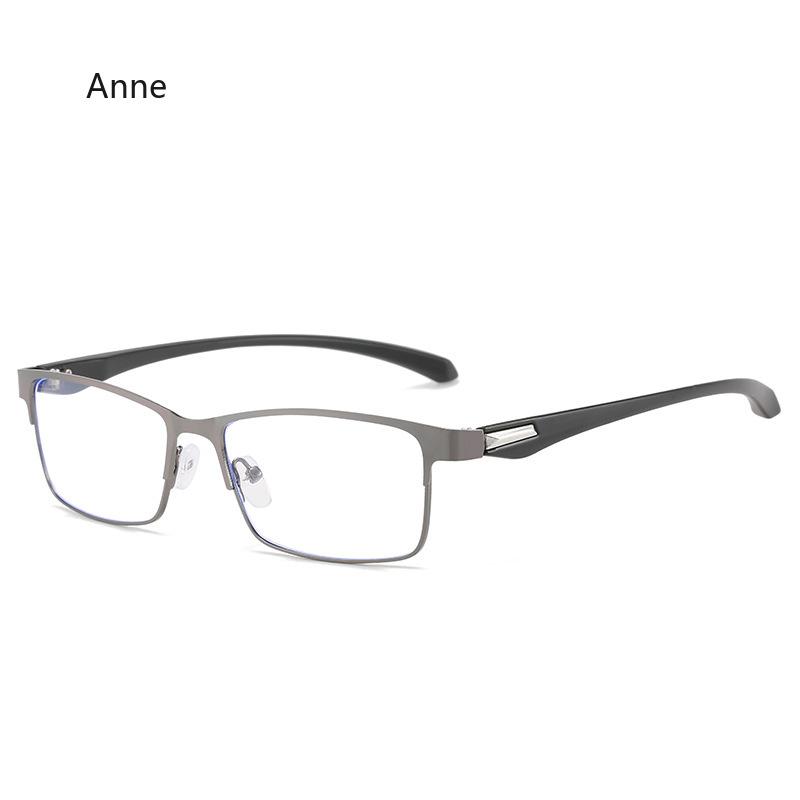1.67 1.74 -8 to +8 Luxury Women Men Myopia Glasses Anti Blue Light Business Half Frame Minus Eyeglasses Finished Optical Near Sight Eyewear Diopter