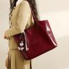 Large-capacity Bags, Women's Tote Bags, Underarm Bags, High-end Commuting Red Wedding Bags, Women's Bride Bags