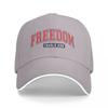 Charlie Kirk Freedom Great American Patriot Baseball Caps Snapback Baseball Hats Breathable Casual Casquette Outdoor for Unisex