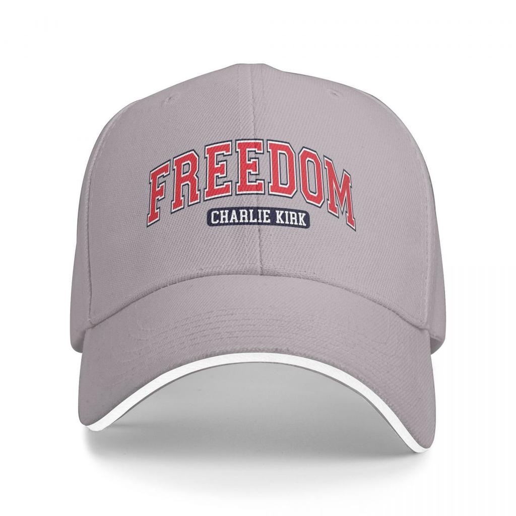 Charlie Kirk Freedom Great American Patriot Baseball Caps Snapback Baseball Hats Breathable Casual Casquette Outdoor for Unisex