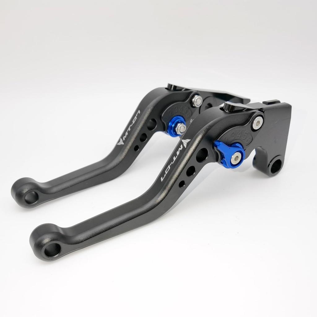 Generic CNC Short Brake Clutch Levers Replacement for Yamaha MT-07 2014-2023 MT07 (Black `Black)