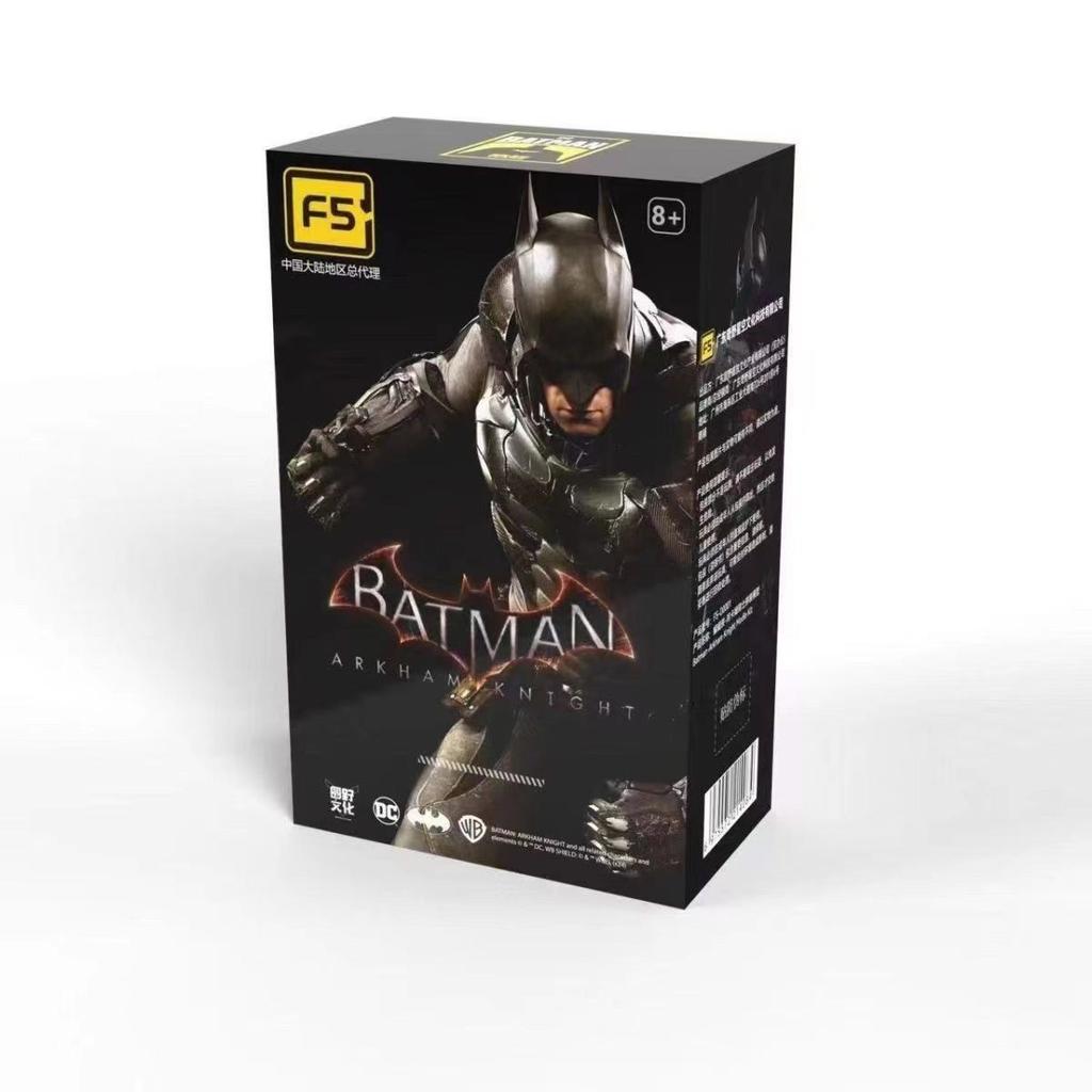 Hot F5 Roundd Culture Batman Series Model Doll Arkham Knight Deathstroke Red Hood Desktop Model Playthings Doll Festival Present