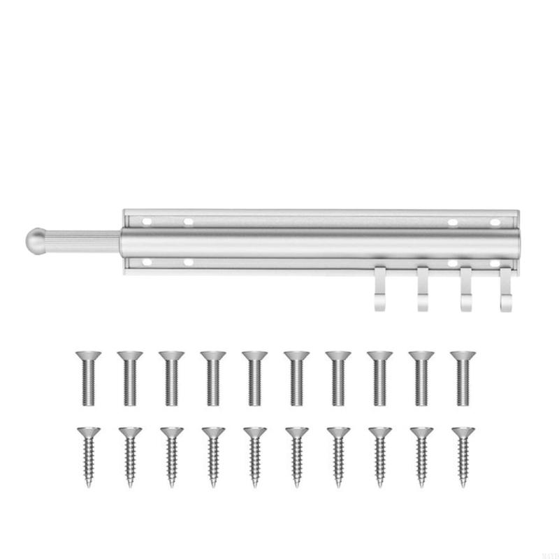 Corrosion Resistant Metal Extending Clothes Simple To Install On face M4YD серебряный