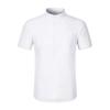 Men’s Cotton Linen Stand Collar Short Sleeve Henley Shirt - Casual & Versatile