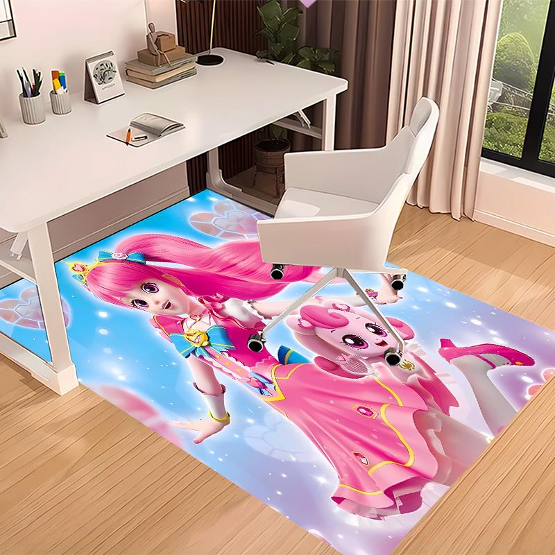 Catch! Teenieping Printed Absorbent Washable Carpet, Non-Slip Bathroom Mats, Kitchen Rugs, Yoga Mat,Living Room Entrance, Camping Picnic Rugs