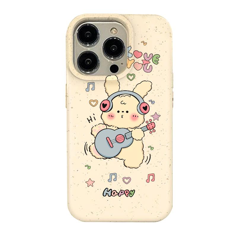 Pouzdro na mobilní telefon pro iPhone 11 13 XR 15 Pro Max 12 14 Pro Max Pouzdro iPhone 16 7 Plus 8 Plus XS Max Rozložitelné a šetrné k životnímu prostředí