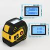2 In 1 Digital Tape Measure with 130ft/40m Laser Distance Meter and 16ft/5m Retractable AutoLock